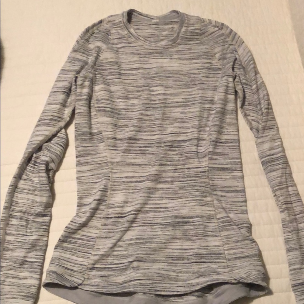 LULULEMON RUNNING LONG-SLEEVE PULLOVER SIZE 4